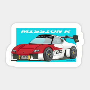 Mission R Toon Sticker